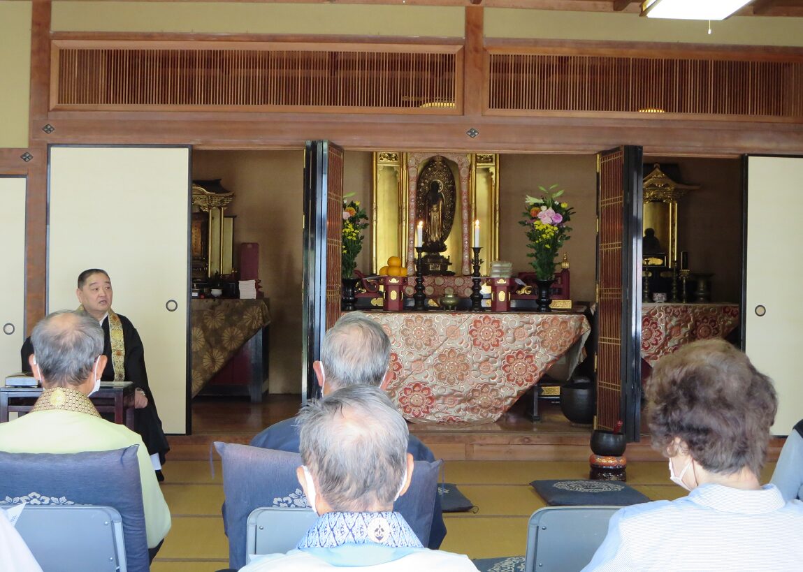 令和７年　久米通賢　御命日法要を開催しました。