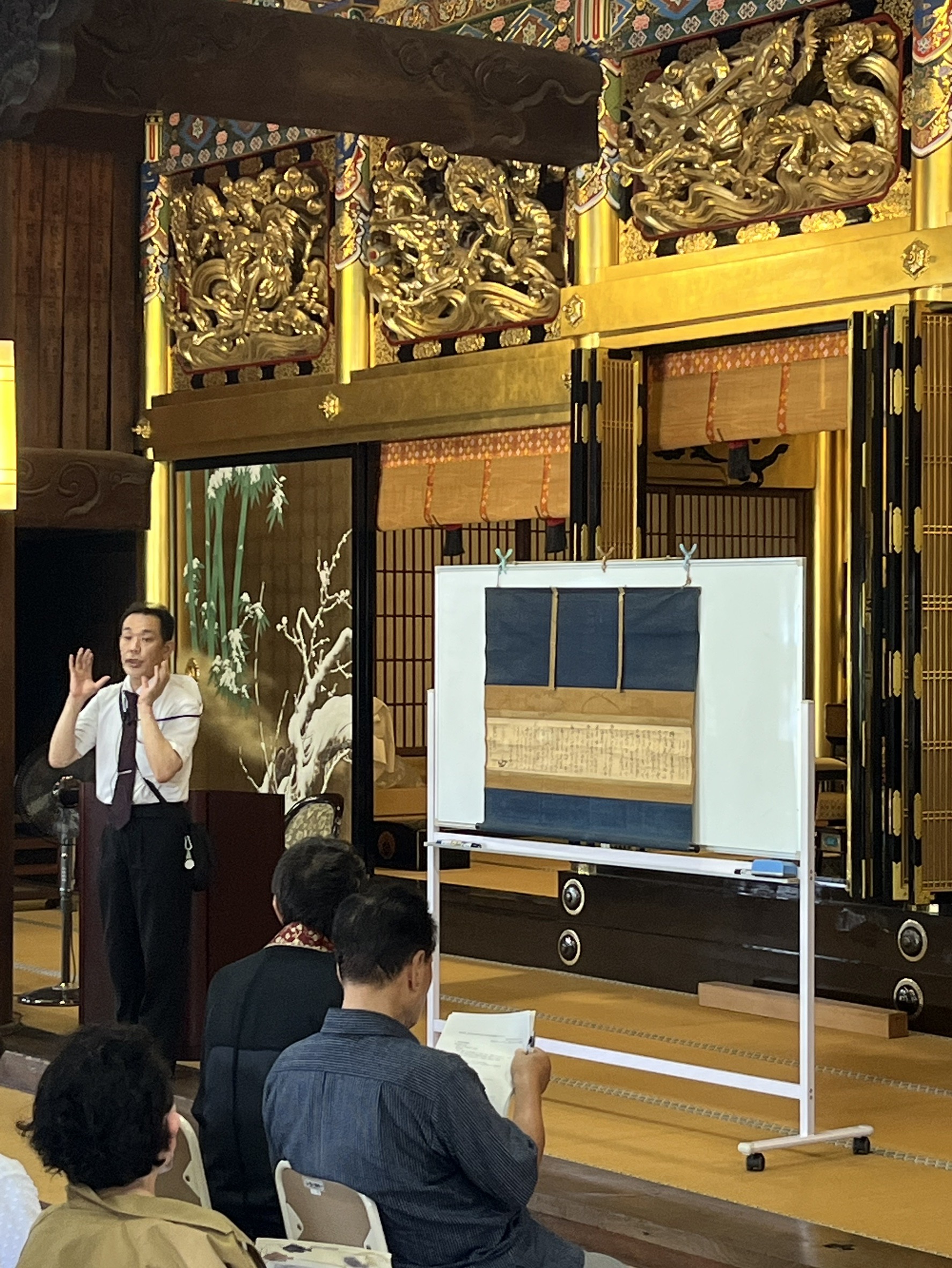令和７年　水戸光圀書状の解説を開催しました。