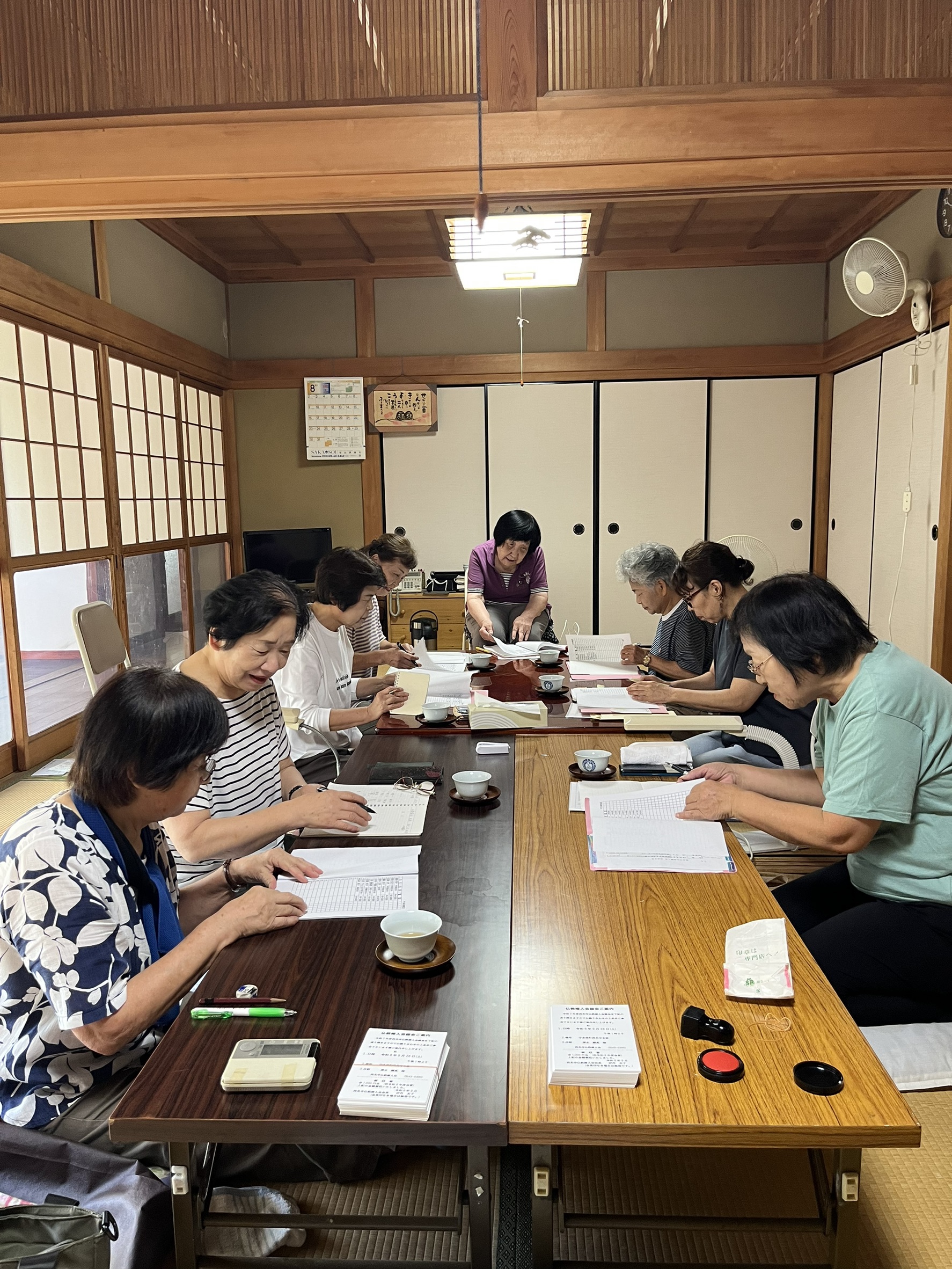 令和８年８月２４（月）仏教婦人会を開催いたしました🙏
